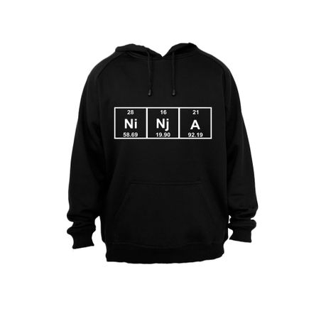 black ninja hoodie