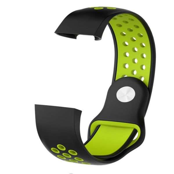 FocusFit - Fitbit Charge 3/Charge 3 SE Breathable Silicone Strap