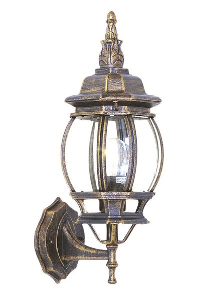 Bright Star Lighting - Die Cast Aluminium Pillar with Curved Bevelled Glass