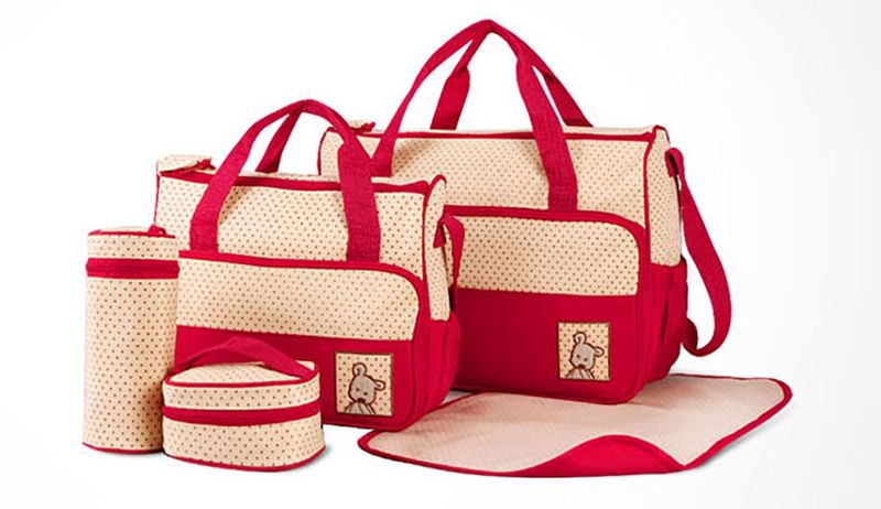 Mummy Mother Handbag multifunctional Bags - Red