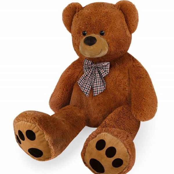 Giant Teddy Bear - Dark Brown - 120cm