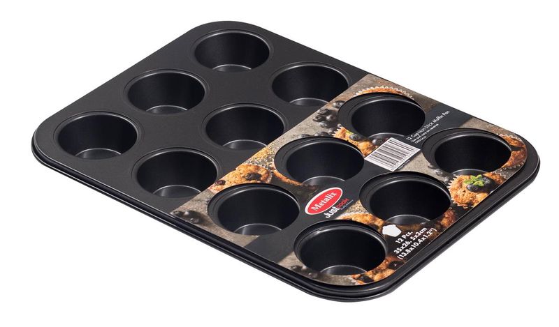 Metalix - 12 Cup Muffin Non-Stick