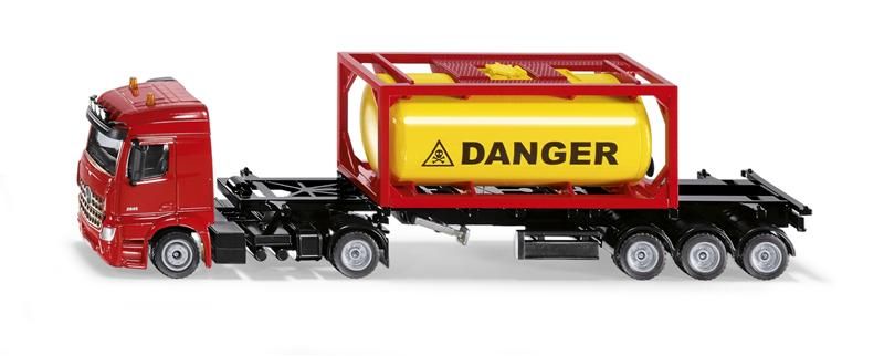 Siku 1/50 Mercedes-Benz truck with Tank container
