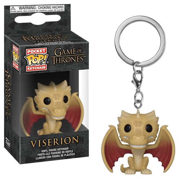 Funko Pocket Pop! Keychain:Game Of Thrones S10-Viserion