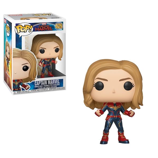 Funko Pop! Marvel:Captain Marvel-Captain Marvel