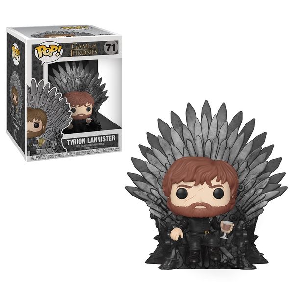Funko Pop! Deluxe:Game Of Thrones S10-Tyrion Lannister Sitting On Throne