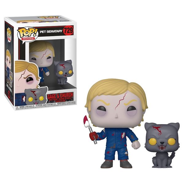 Funko Pop! &amp; Buddy Movies:Pet Semetary-Gage &amp; Churh