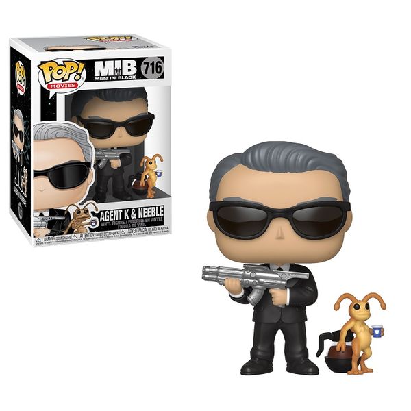 Funko Pop! &amp; Buddy Movies:Men In Black-Agent K &amp; Neeble