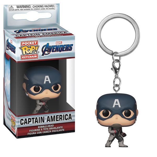 Funko Pop! Keychain Marvel:Avengers Endgame-Captain America