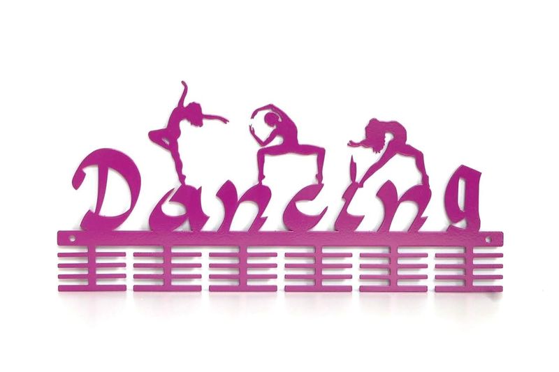 DCDesigners Mixed Dancing 48 tier medal hanger - Purple