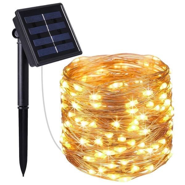 10m Solar Fairy Light