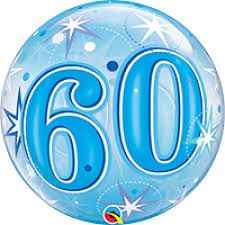 22 Inch Single Bubble Starburst Spark Age 60 1CTP