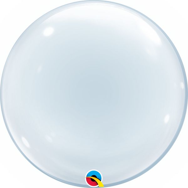 20 Inch Deco Bubble Round Clear 1CTP