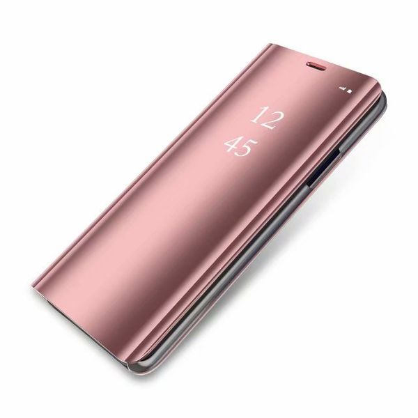 Mirror Flip Phone Case Compatible with Samsung Galaxy Note 8 - Blue