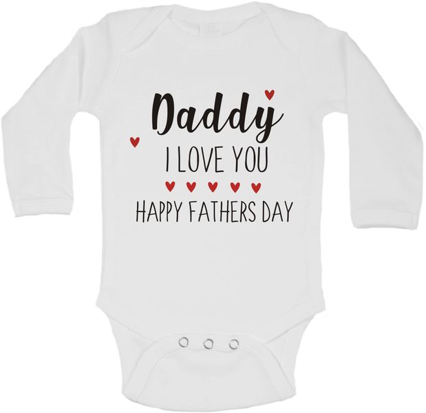 BTSN - Daddy, Happy Fathers Day -Baby Grow - L