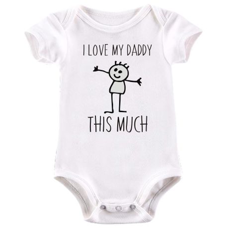 i love daddy baby grow