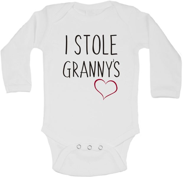 BTSN -I stole Granny's heart baby grow L