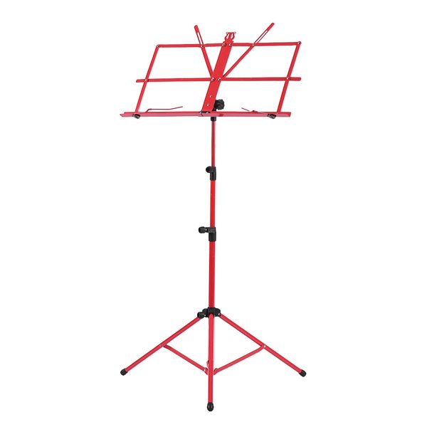 Foldable Music Sheet Tripod Stand-Red