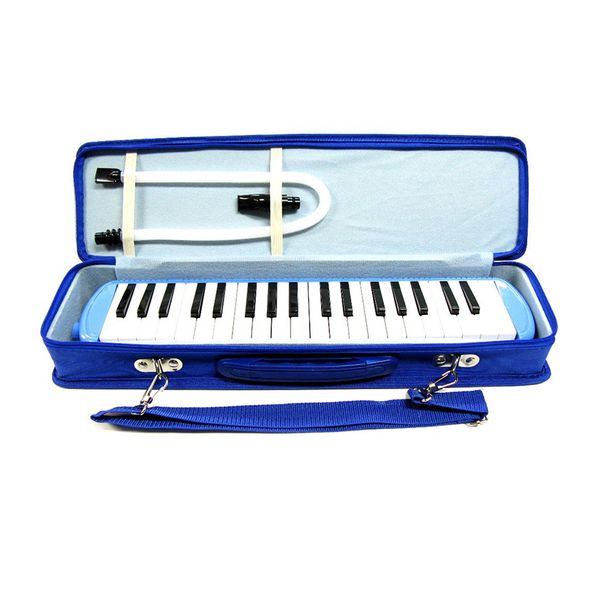 QI Mei 37Note Melodica with Case - Blue
