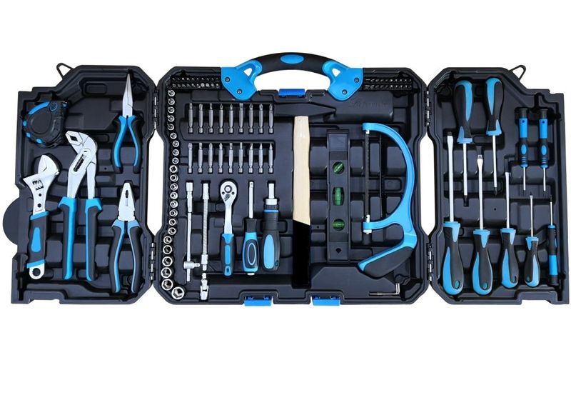 La Fermete Blueline 110 Piece Tool Set Including Hammer &amp; Screwdriver Set