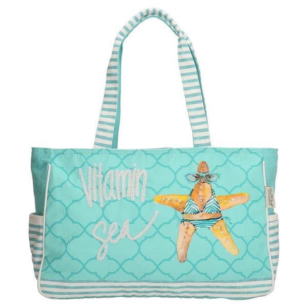 PE-Florence Vitamin Sea Ladies Shoulder Bag - Blue