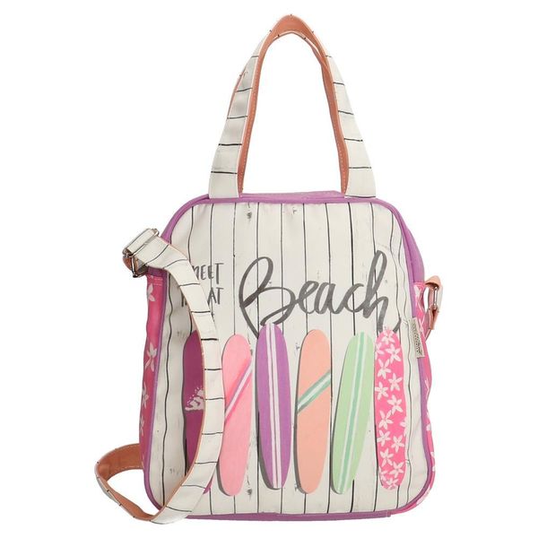 PE-Florence Meet Me at the Beach Ladies Shoulder Bag - Pink