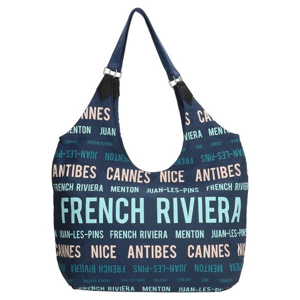 PE-Florence Cities Ladies Shoulder Bag - Navy