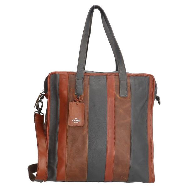 Charm London Kensington Ladies Leather Hand Bag - Brown