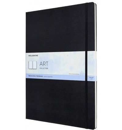 Moleskine Art Watercolour Notebook Black A3