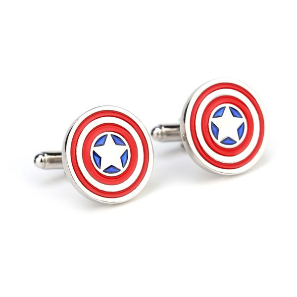 Dashing Dude - Captain America Superhero Cufflinks