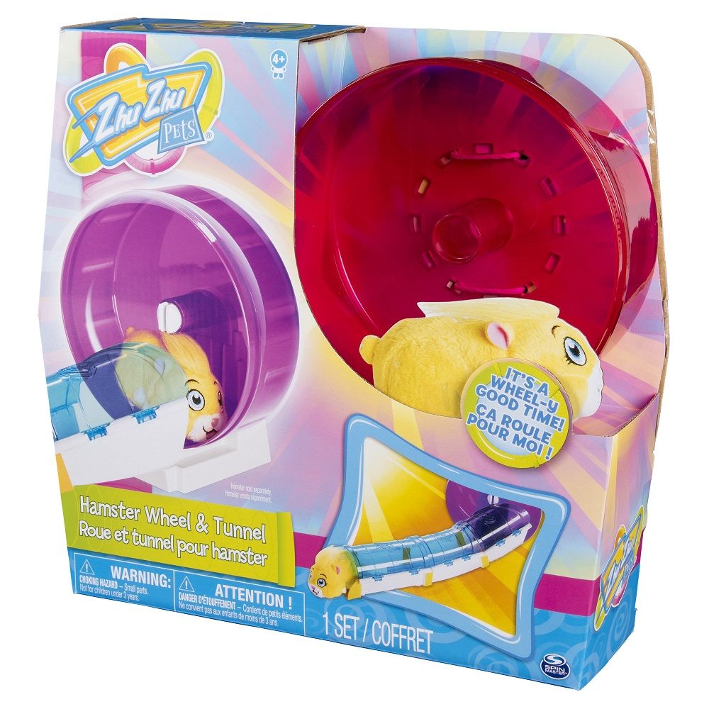 zhu zhu pets hamster wheel and tunnel