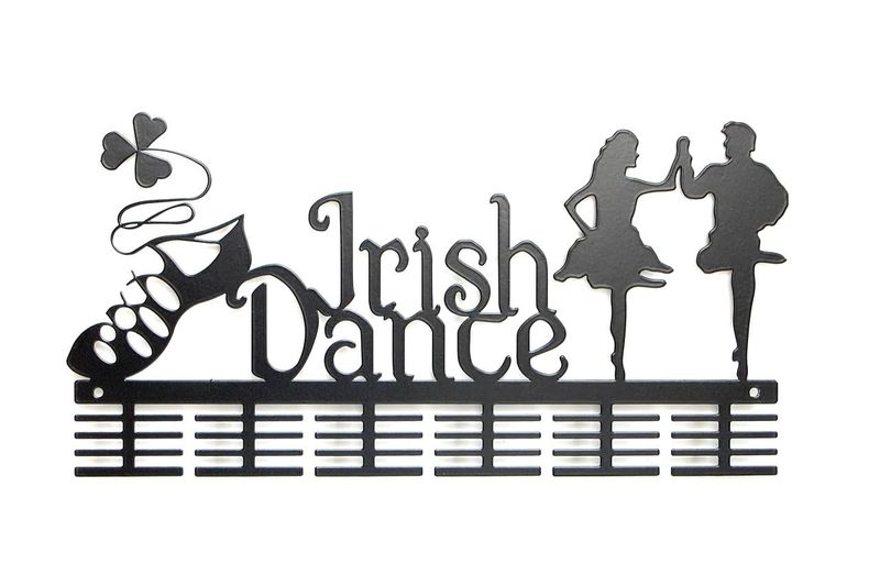 DCDesigners Irish Dancing 48 Tier medal hanger - Green