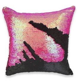 Mermaid Colour Changing Sequin Pillow Cushion Rainbow Unicorn