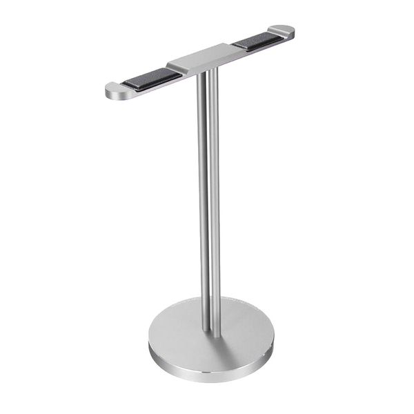 Universal Aluminum Headphone Stand Dual Hanger for Headset-Rose Gold
