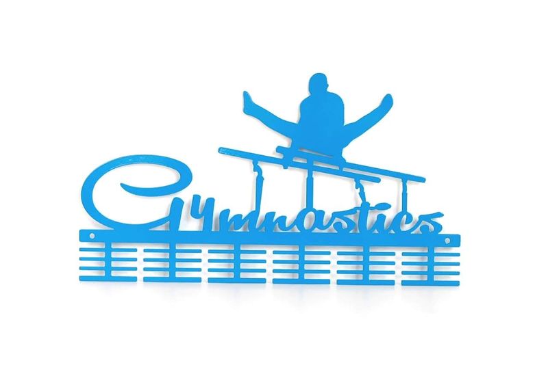 DCDesigners Gymnastics Parallel bars 48 tier medal hanger - Blue