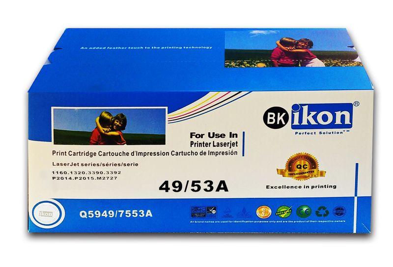 HP 49A/53A (Q5949A/Q7553A) Compatible Laser Toner Cartridge - Black