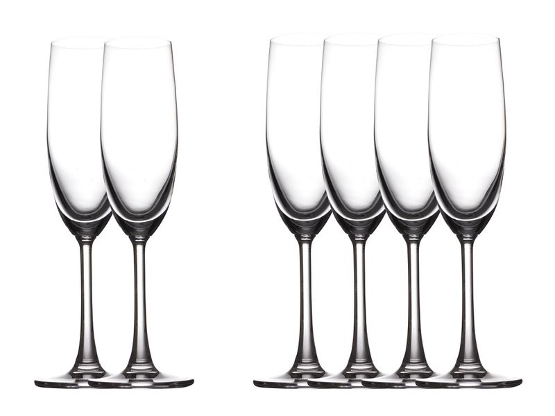 Maxwell and Williams Cosmopolitan Flute Champagne Glasses 160ml - Set of 6