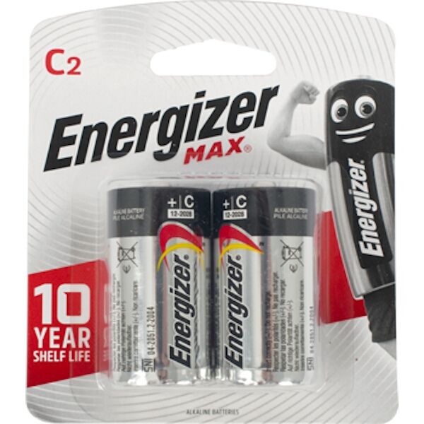 Energizer MAX Alkaline C-size Battery Card 2