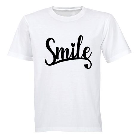 Smile! - Kids T-Shirt - Grey