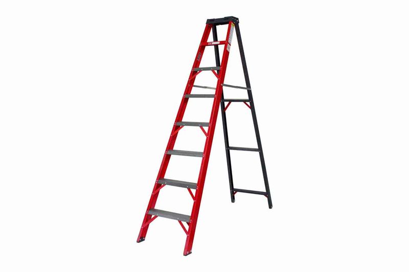 CASLAD - FGS8-ALL Fully Fibreglass Step Ladder 2.4m