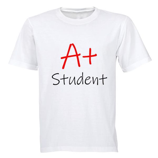 A+ Student - Kids T-Shirt - White