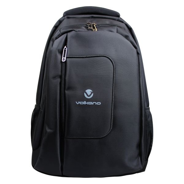 Volkano Bolt Series 15.6" Durable &amp; Travel-Friendly Laptop Backpack- Black