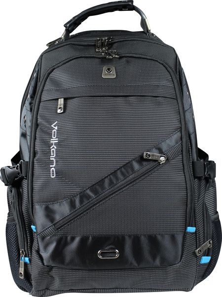 Volkano G-Unit 15.6" Laptop Backpack - Black and Grey