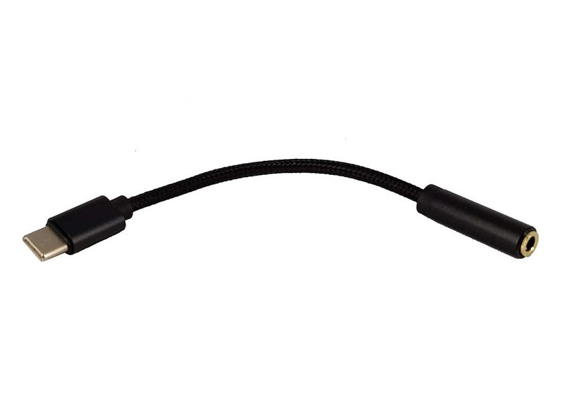 TYPE-C to Aux adapter - Black