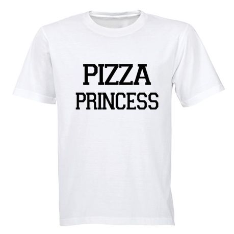 Pizza Princess! - Kids T-Shirt - Grey