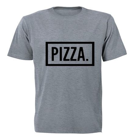 Pizza. - Kids T-Shirt - Grey