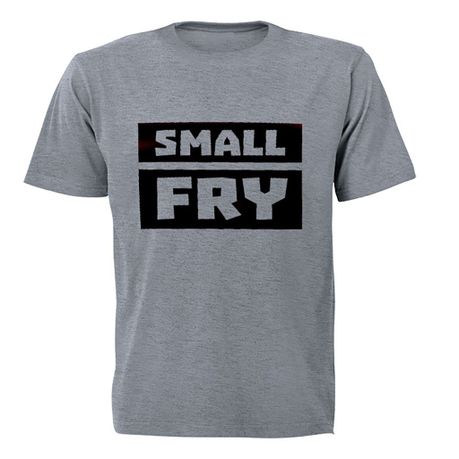 Small Fry! - Kids T-Shirt - Grey