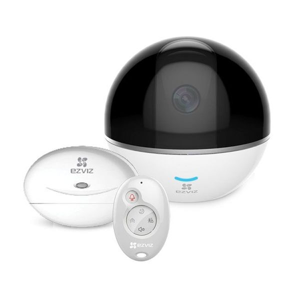 Hikvision EZVIZ Wireless Alarm hub &amp; 1080P Mini 360 Plus Auto Tracking Pan