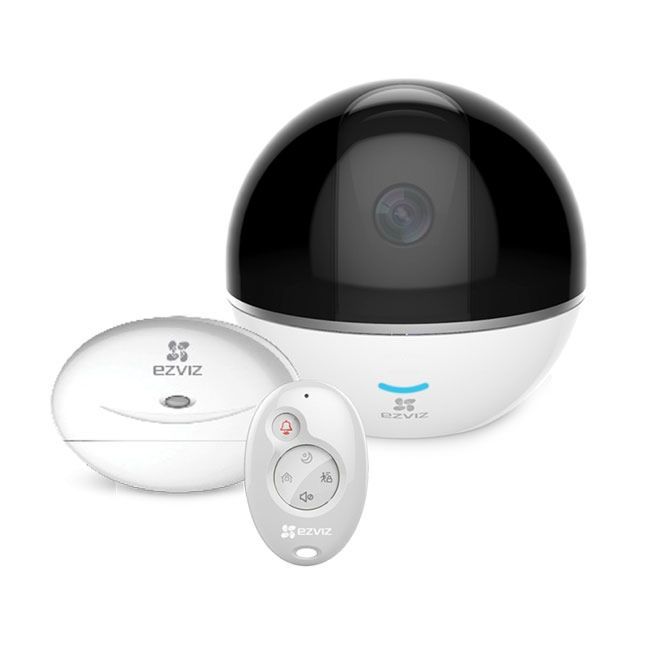 Hikvision EZVIZ Wireless Alarm hub & 1080P Mini 360 Plus Auto Tracking