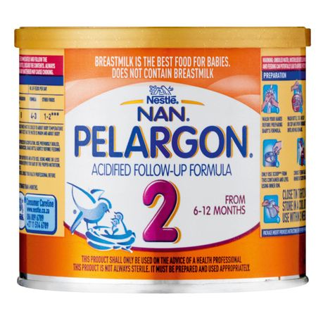 nestle nan pelargon